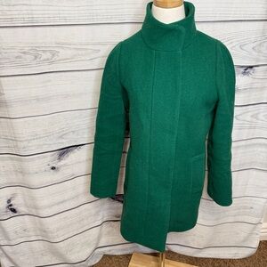 J. Crew Green Women's Pea Coat